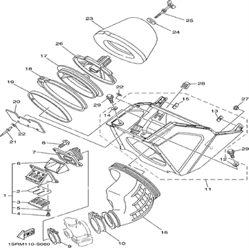 Joint, Caburetor, Yamaha, 1C3-13565-00